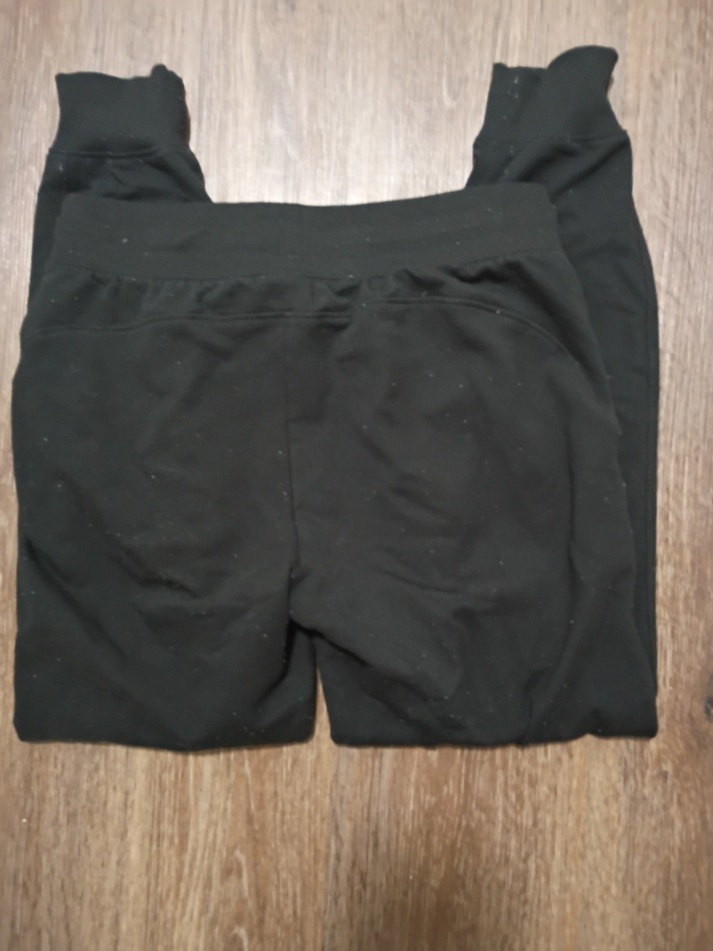 Athletic Works Black Drawstring Jogger Sweatpants - Picture 4 of 4
